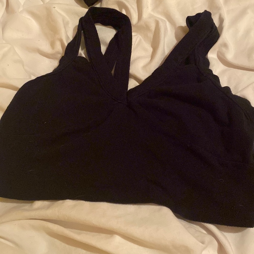 crop top, black, short, Medium, Diva Appared